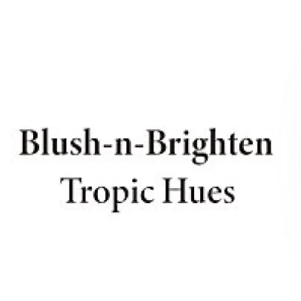 Laura Geller Blush-N-Brighten in TROPIC HUES, swirls of coral, pink, and…